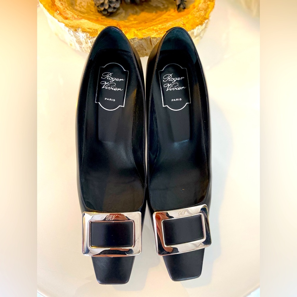Roger Vivier Paris, Leather Heels, U.S. Size: 9